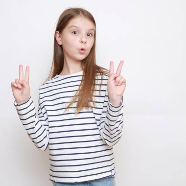 küçük kız stüdyo portre