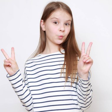 küçük kız stüdyo portre