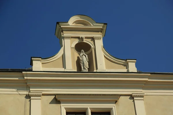 Krakow Polen Den Augusti 2017 Wawel Kullen Med Domkyrkan Och — Stockfoto