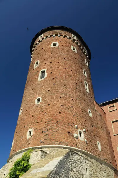 Krakow Poland August 2017 Wawel Hill Cathedral Castle Wawel Castle — Stock Photo, Image