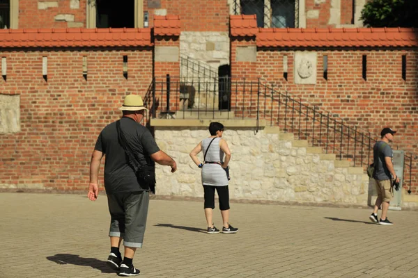 KRAKOW, POLÓNIA - 1 DE AGOSTO DE 2017 — Fotografia de Stock