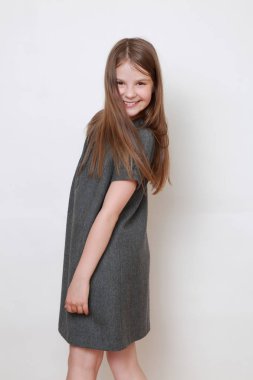 Komik ve mutlu kafkas genç kız