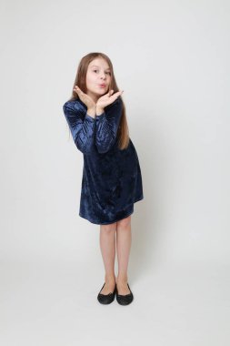 genç kız stüdyo portre