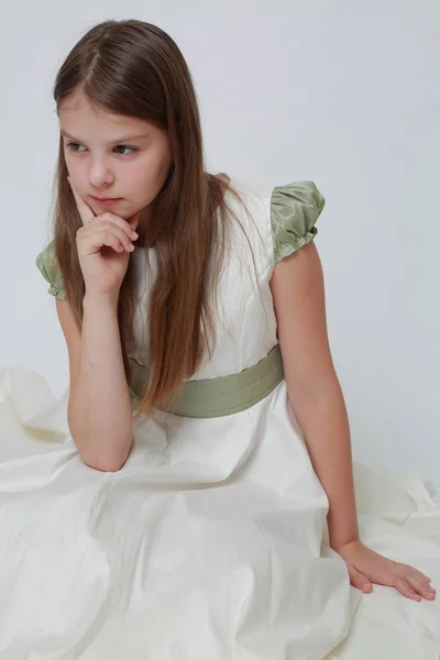 Pretty teen girl as a model — Stock Photo, Image