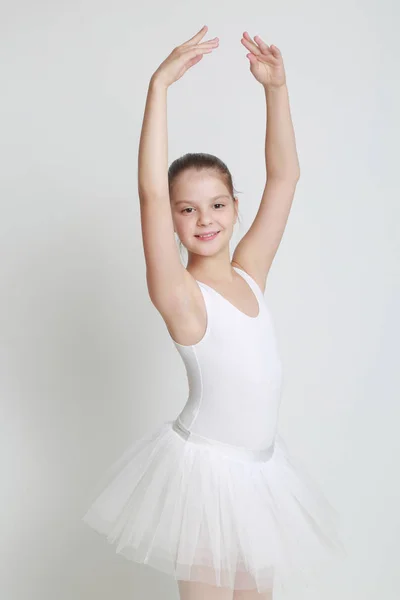 Studio image of little ballerina