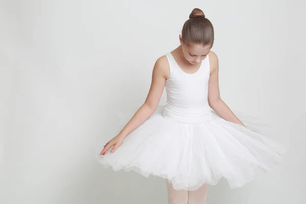 Studio bilden av lilla ballerina — Stockfoto