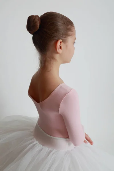 Studio bilden av lilla ballerina — Stockfoto