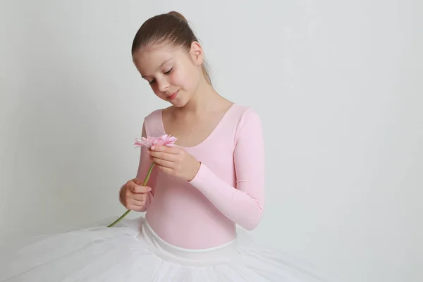 Studio bilden av lilla ballerina — Stockfoto