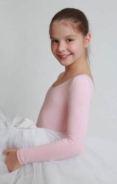 Teen model bir balerin olarak