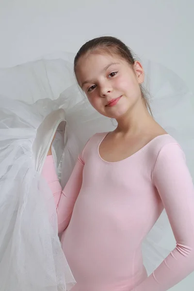Tiener model als een ballerina — Stockfoto