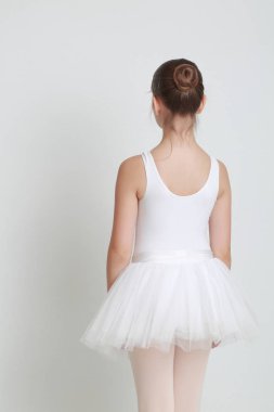 Genç model bir balerin olarak