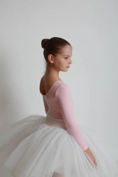 Vackra Lilla Ballerina Studio — Stockfoto