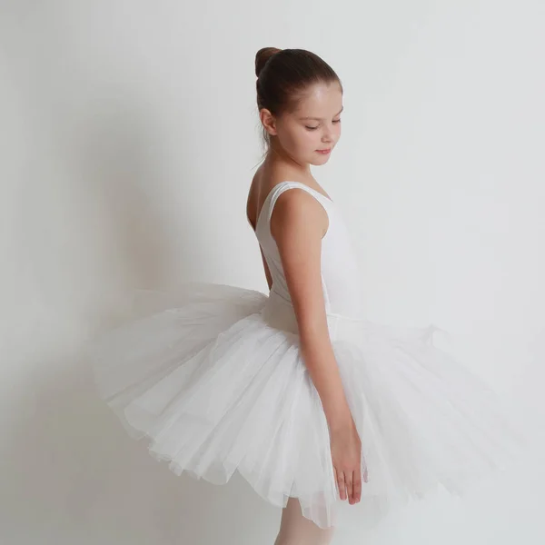 Vackra Lilla Ballerina Studio — Stockfoto