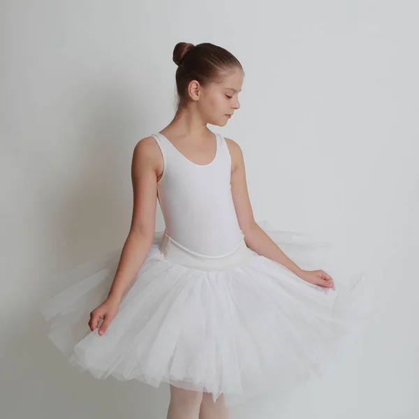 Vackra Lilla Ballerina Studio — Stockfoto