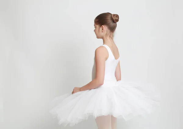 Jonge model als een ballerina — Stockfoto