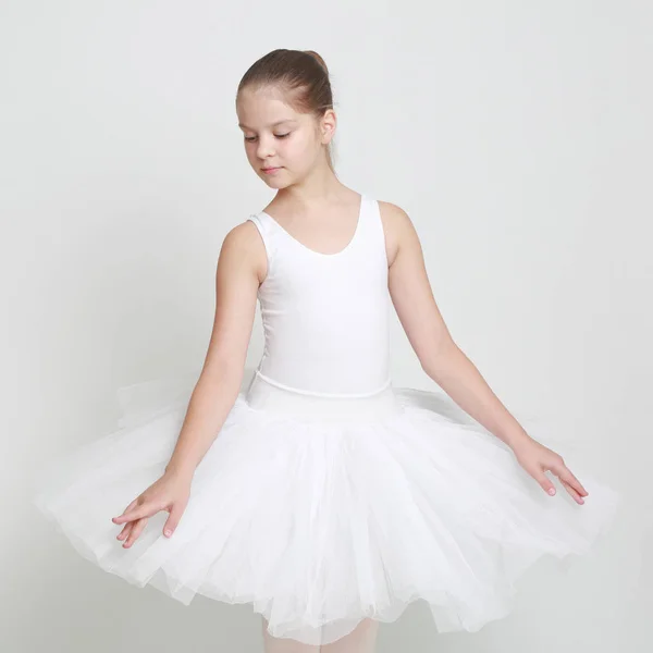 Ung modell som en ballerina — Stockfoto