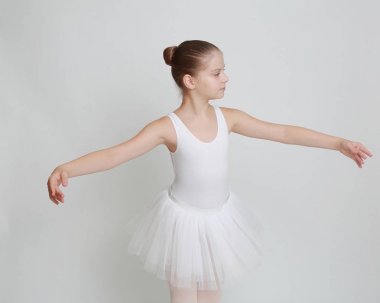 Güzel küçük balerin Studio