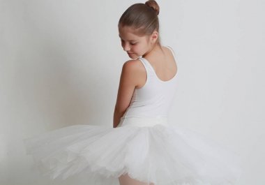 Güzel küçük balerin Studio