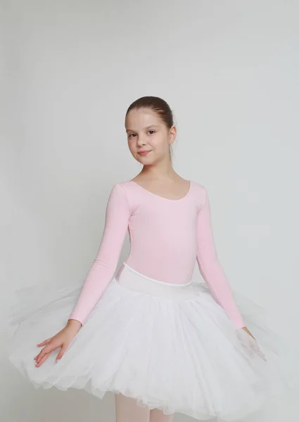 Vackra Lilla Ballerina Studio — Stockfoto