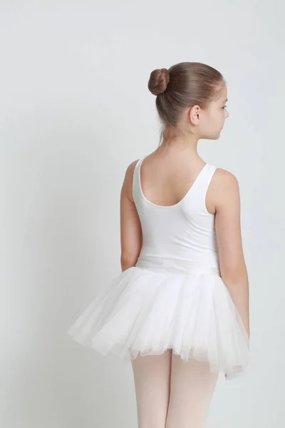 Schöne Kleine Ballerina Studio — Stockfoto