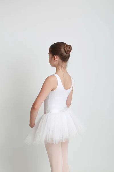 Schöne Kleine Ballerina Studio — Stockfoto