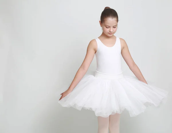 Vackra Lilla Ballerina Studio — Stockfoto