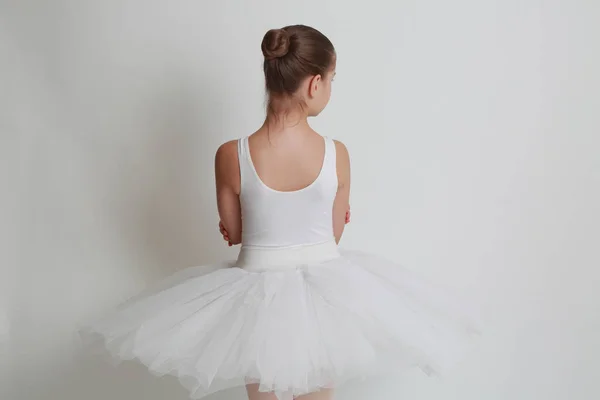 Schöne Kleine Ballerina Studio — Stockfoto