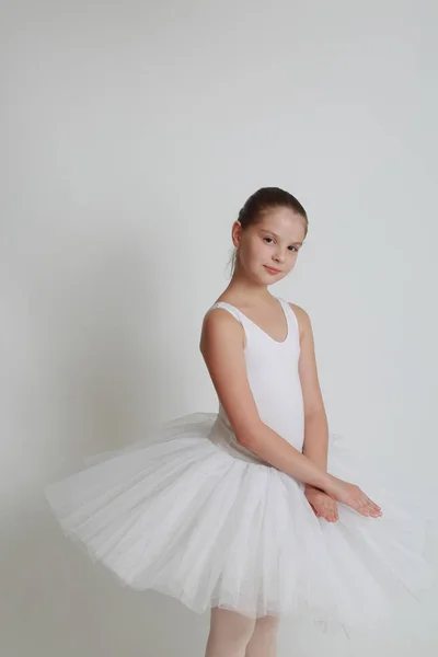 Vackra Lilla Ballerina Studio — Stockfoto