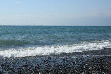 Sea Beach Riviera Soçi, Rusya Federasyonu. Seçilen odak.