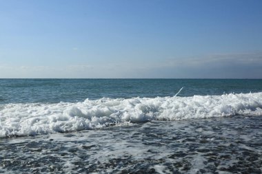 Sea Beach Riviera Soçi, Rusya Federasyonu. Seçilen odak.