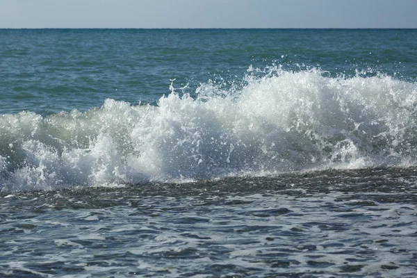 Sea Beach Riviera Sochi Russian Federation Selected Focus — Stock Photo, Image