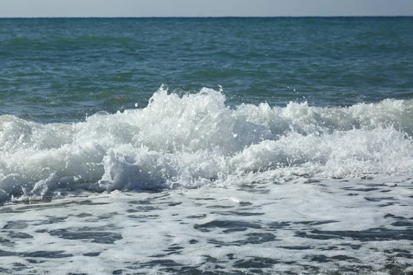 Meer Strand Riviera Sotschi Russische Föderation Ausgewählter Schwerpunkt — Stockfoto