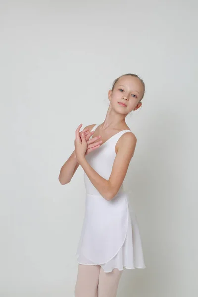 Vackra Lilla Ballerina Studio — Stockfoto