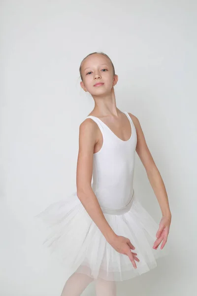Vackra Lilla Ballerina Studio — Stockfoto
