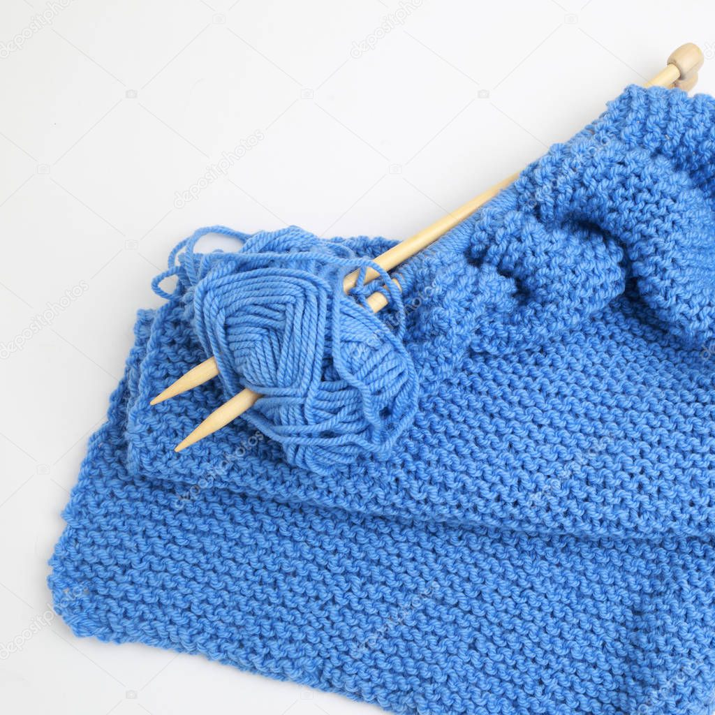 Studio image of knitting theme