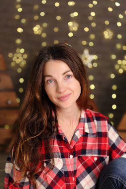 Kafkas kadın Noel Tema