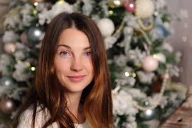 Kafkas kadın Noel Tema