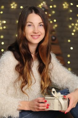 Kafkas kadın Noel Tema