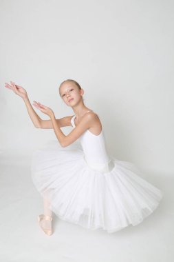 Güzel küçük balerin Studio