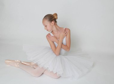 Güzel küçük balerin Studio