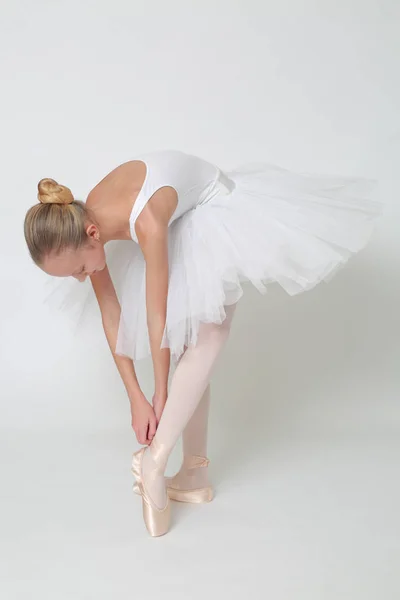 Vackra Lilla Ballerina Studio — Stockfoto