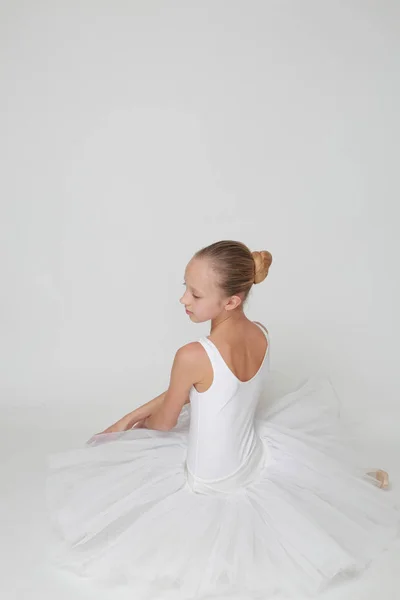 Vackra Lilla Ballerina Studio — Stockfoto