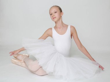 Güzel küçük balerin Studio