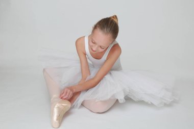 Güzel küçük balerin Studio