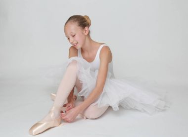 Güzel küçük balerin Studio