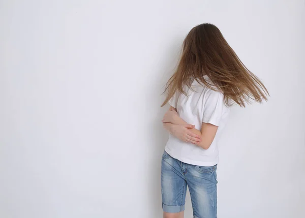 European Caucasian Teen Girl — Stock Photo, Image