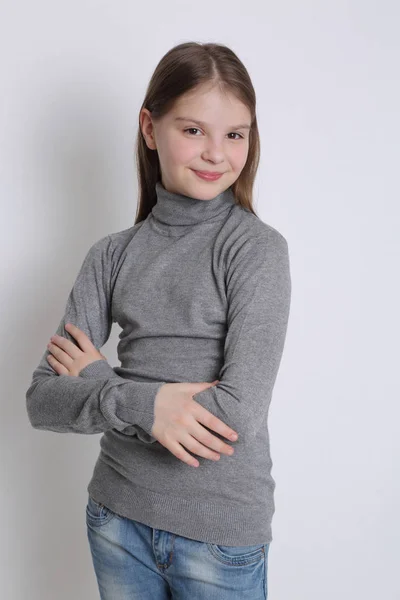 Dospívající Dívka Jako Model — Stock fotografie