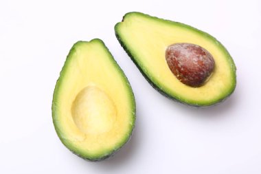 Organik ve sağlıklı taze avokado.