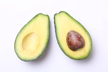 Organik ve sağlıklı taze avokado.