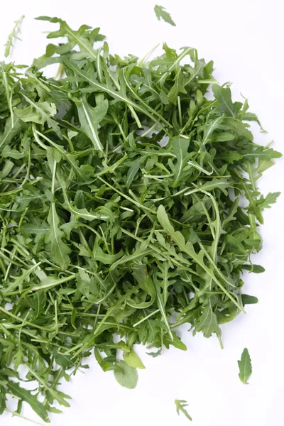 Organic Green Fresh Arugula Rucola Rukola — Stock Photo, Image